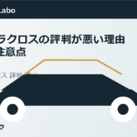 カローラクロスの評判が悪い理由と購入前注意点のアイキャッチ画像